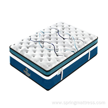 Vaccum Compressed Foam Topper Comfortable Spring Mattress